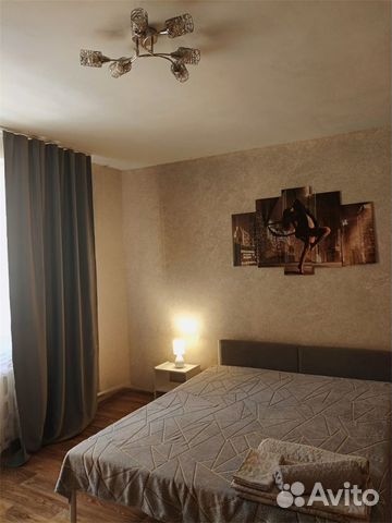 

1-к. квартира, 42 м², 2 кровати