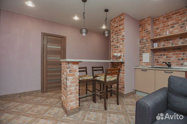 

1-к. квартира, 61 м², 2 кровати