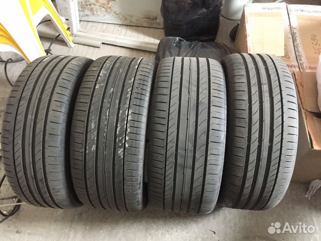 Летний комплект резины R18 Continental RunFlat Летний комплект резины R18 Continental RunFlat