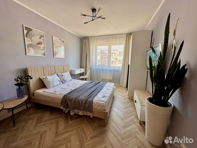 

1-к. квартира, 42 м², 2 кровати