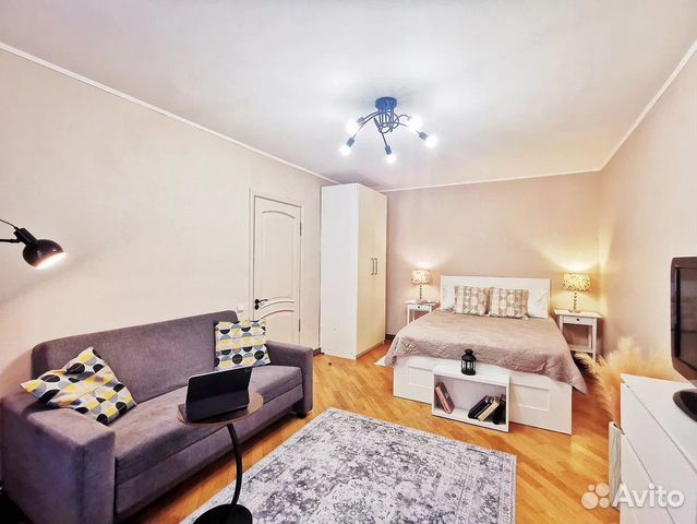 

1-к. квартира, 35,6 м², 2 кровати