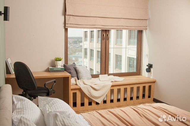 

1-к. квартира, 38 м², 2 кровати