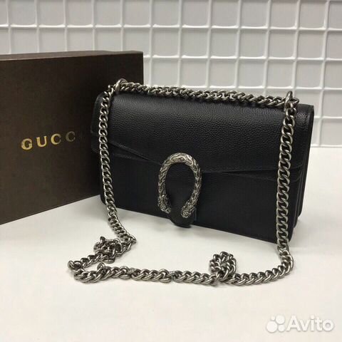 Сумка Dionysus Гуччи Гучи Gucci Клатч на цепочке к