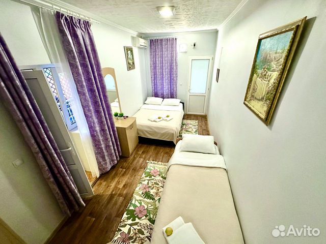 

1-к. квартира, 25 м², 2 кровати