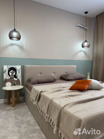 

1-к. квартира, 42 м², 2 кровати