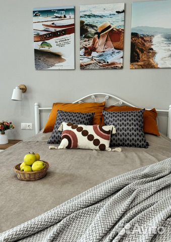 

Квартира-студия, 50 м², 2 кровати