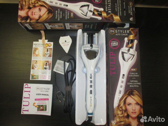 Автомат. плойка для волос Инстайлер Tulip новая