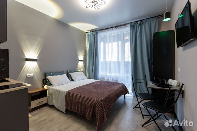 

Квартира-студия, 18 м², 1 кровать