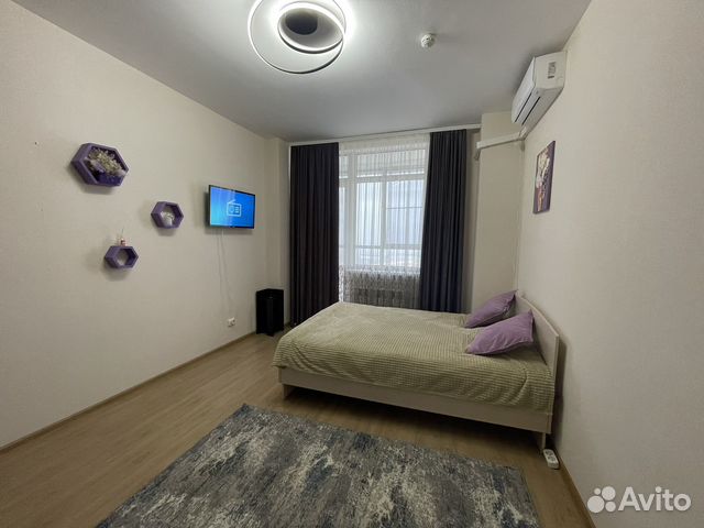 

1-к. квартира, 37 м², 1 кровать