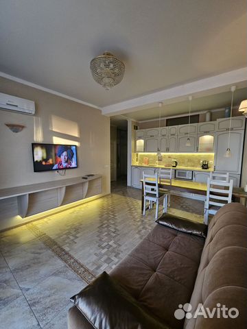 

1-к. квартира, 45 м², 2 кровати