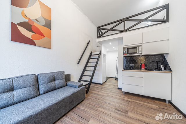 

Квартира-студия, 26 м², 2 кровати