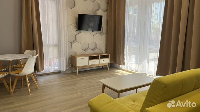 

1-к. квартира, 46 м², 3 кровати