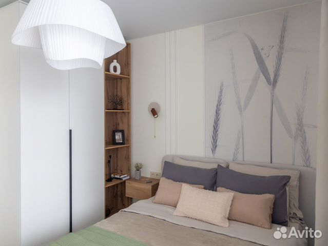 

Квартира-студия, 35 м², 2 кровати
