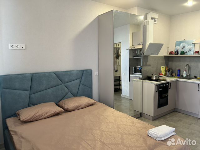 

Квартира-студия, 30 м², 1 кровать