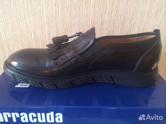 Туфли лоферы премиум Barracuda Made in Italy, р.45