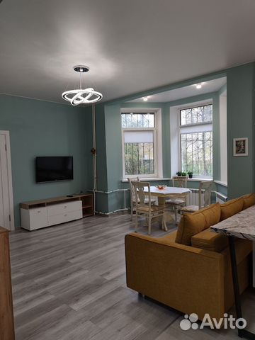 

1-к. квартира, 45 м², 2 кровати