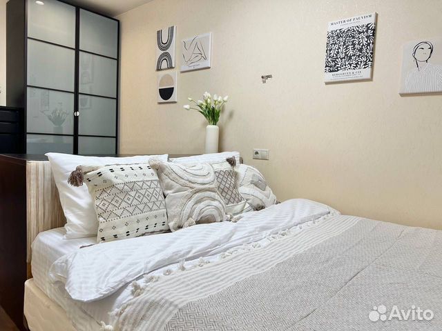 

1-к. квартира, 50 м², 2 кровати