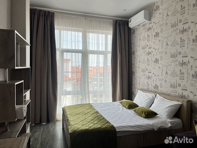 

Квартира-студия, 32 м², 2 кровати