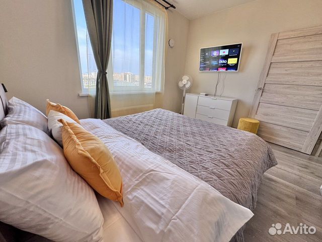 

1-к. квартира, 40 м², 2 кровати