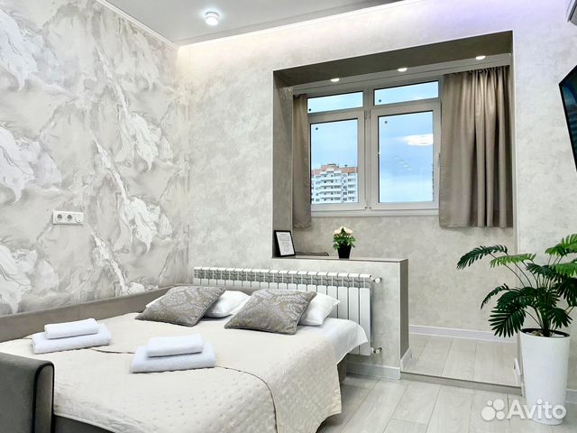 

Квартира-студия, 30 м², 2 кровати