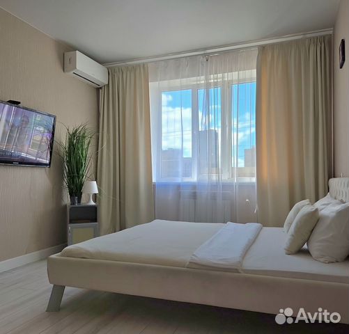 

1-к. квартира, 44 м², 2 кровати