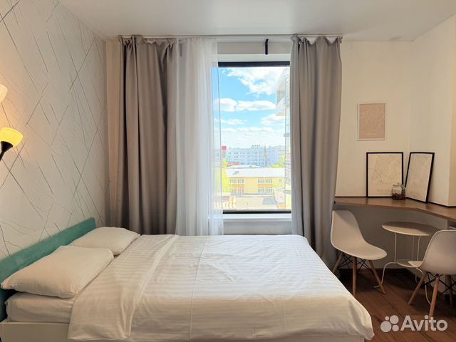 

Квартира-студия, 27,2 м², 2 кровати