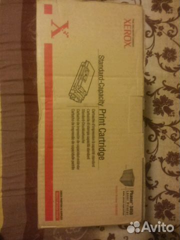 Новый картридж Xerox Phaser 3450 Новый картридж Xerox Phaser 3450