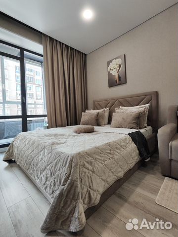 

Квартира-студия, 29 м², 2 кровати