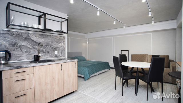 

Квартира-студия, 27 м², 2 кровати