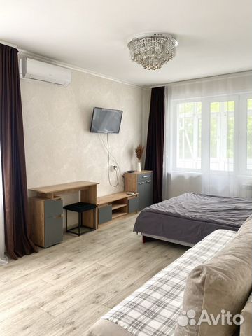 

1-к. квартира, 32 м², 2 кровати