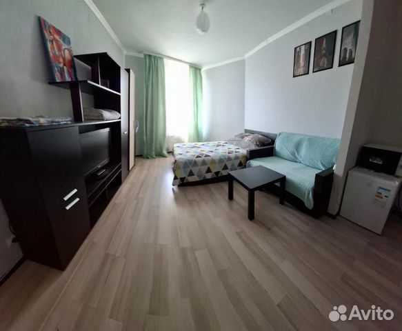 

Квартира-студия, 27 м², 2 кровати