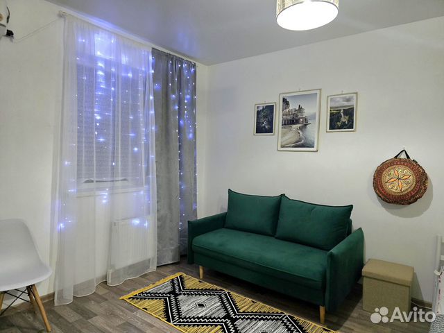 

1-к. квартира, 30 м², 2 кровати