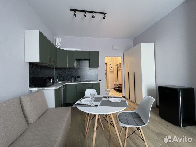 

Квартира-студия, 28,5 м², 2 кровати