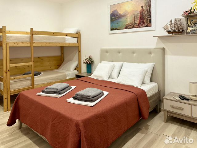 

1-к. квартира, 26 м², 3 кровати