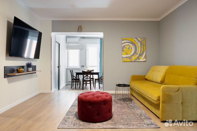 

1-к. квартира, 48 м², 2 кровати