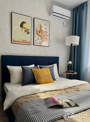 

1-к. квартира, 38 м², 2 кровати