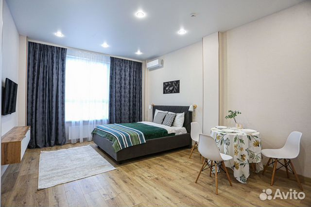 

Квартира-студия, 29 м², 2 кровати