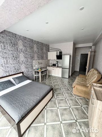 

Квартира-студия, 29 м², 2 кровати