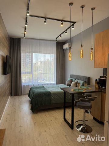 

Квартира-студия, 28 м², 1 кровать