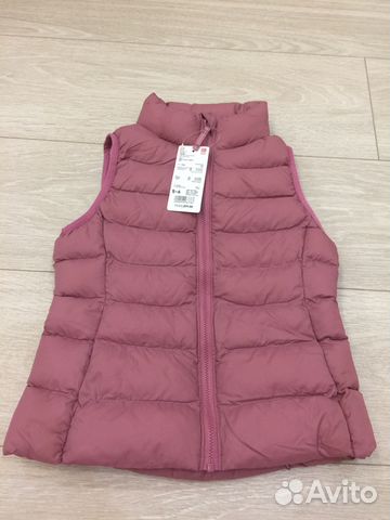 Жилет для девочки новый uniqlo