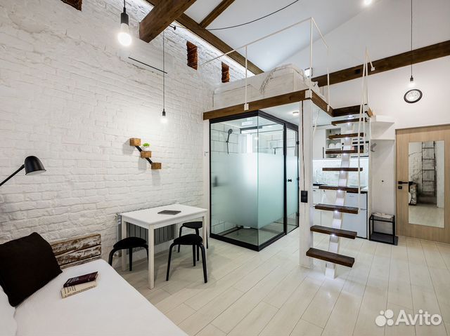 

Квартира-студия, 28 м², 2 кровати