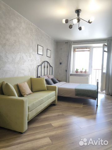 

Квартира-студия, 27 м², 2 кровати