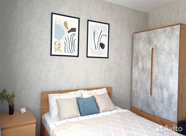 

2-к. квартира, 52,8 м², 2 кровати