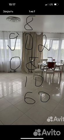 

2-к. квартира, 69 м², 3 кровати