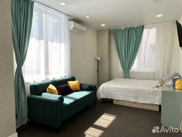 

Квартира-студия, 25 м², 2 кровати