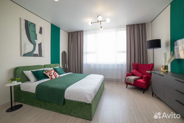 

Квартира-студия, 26 м², 1 кровать