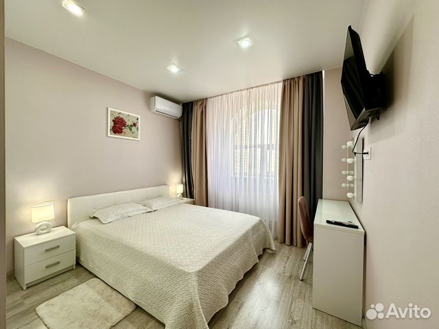 

1-к. квартира, 52 м², 2 кровати