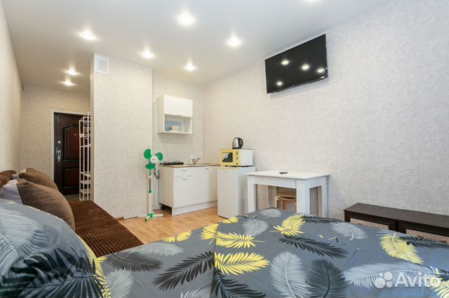 

Квартира-студия, 25 м², 2 кровати
