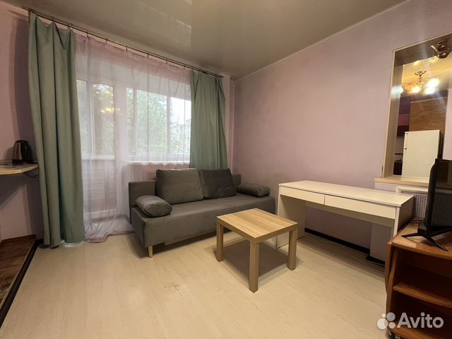 

Квартира-студия, 34 м², 2 кровати