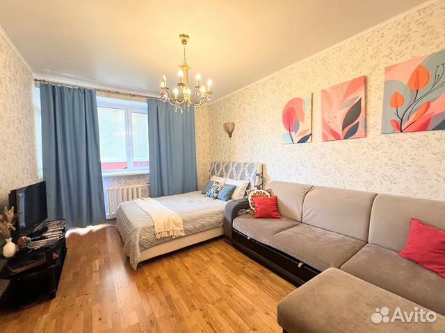 

1-к. квартира, 38 м², 2 кровати